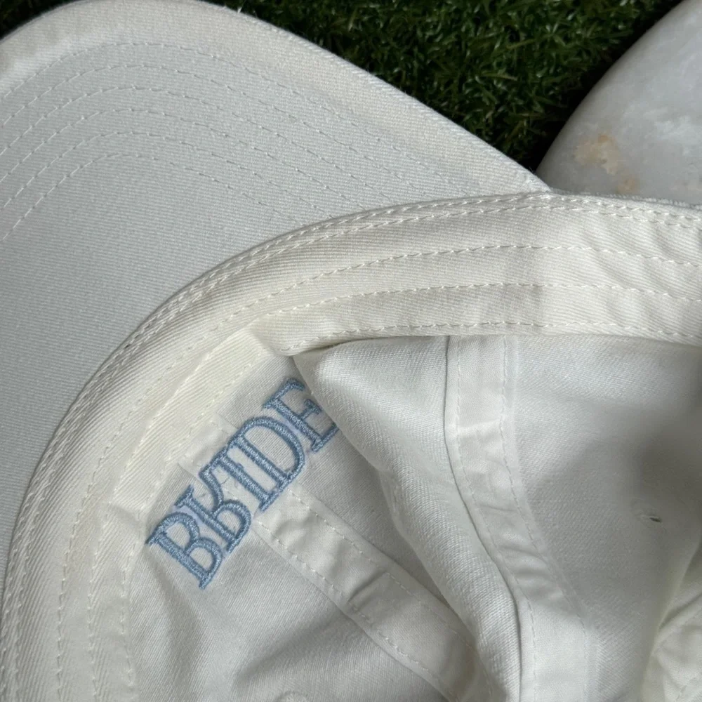 Favorite Daughter Cream 'BRIDE' Baseball Cap